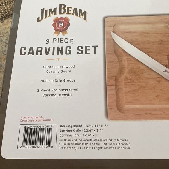 Jim Beam - 3-Piece Carving Set - Picture 4 of 4